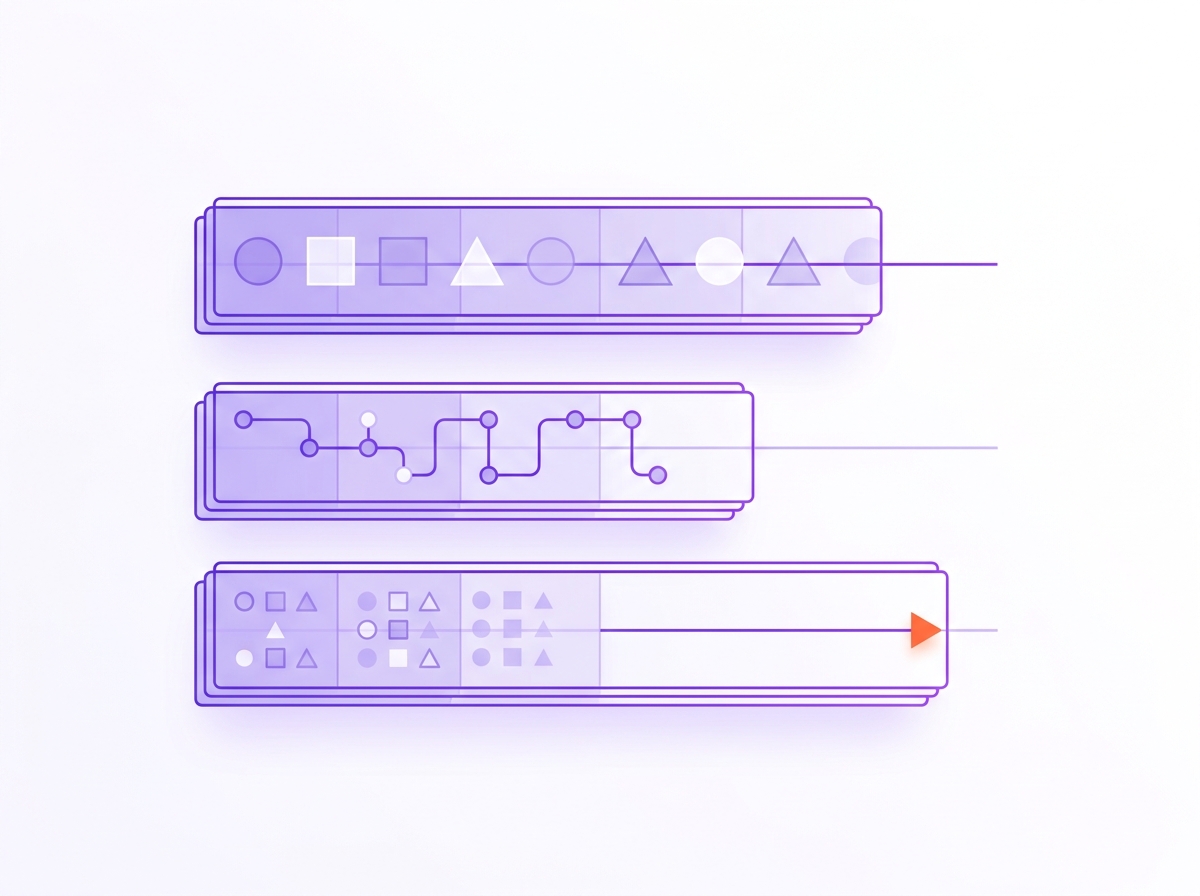 Simple diagram of morning, midday and afternoon delivery windows on Good Friday, each with a capacity counter reaching its limit