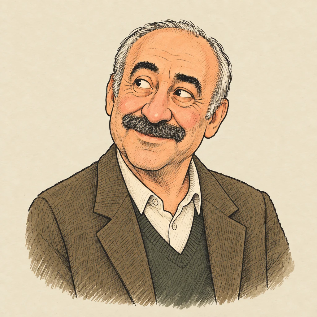 Şener Şen — Actors illustration from the Suzy Talks Turkey encyclopedia