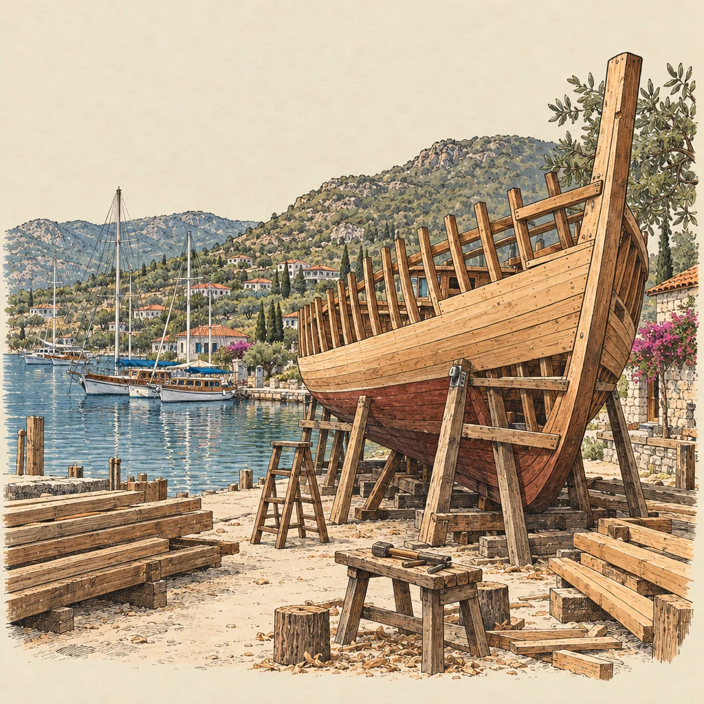 Bozburun — Villages illustration from the Suzy Talks Turkey encyclopedia